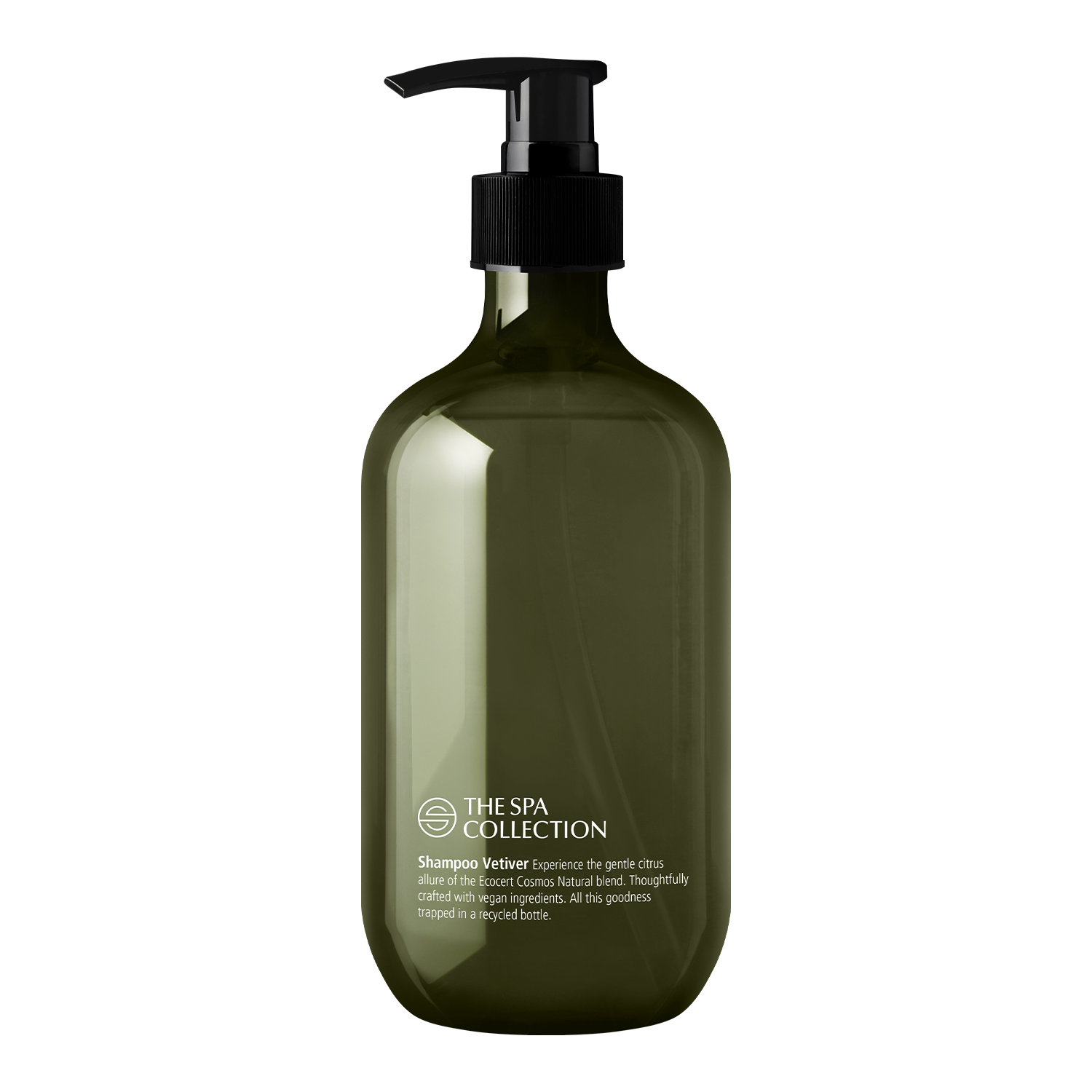 Shampoo - 475 ml bottle - Vetiver - ECOCERT Cosmos Natural