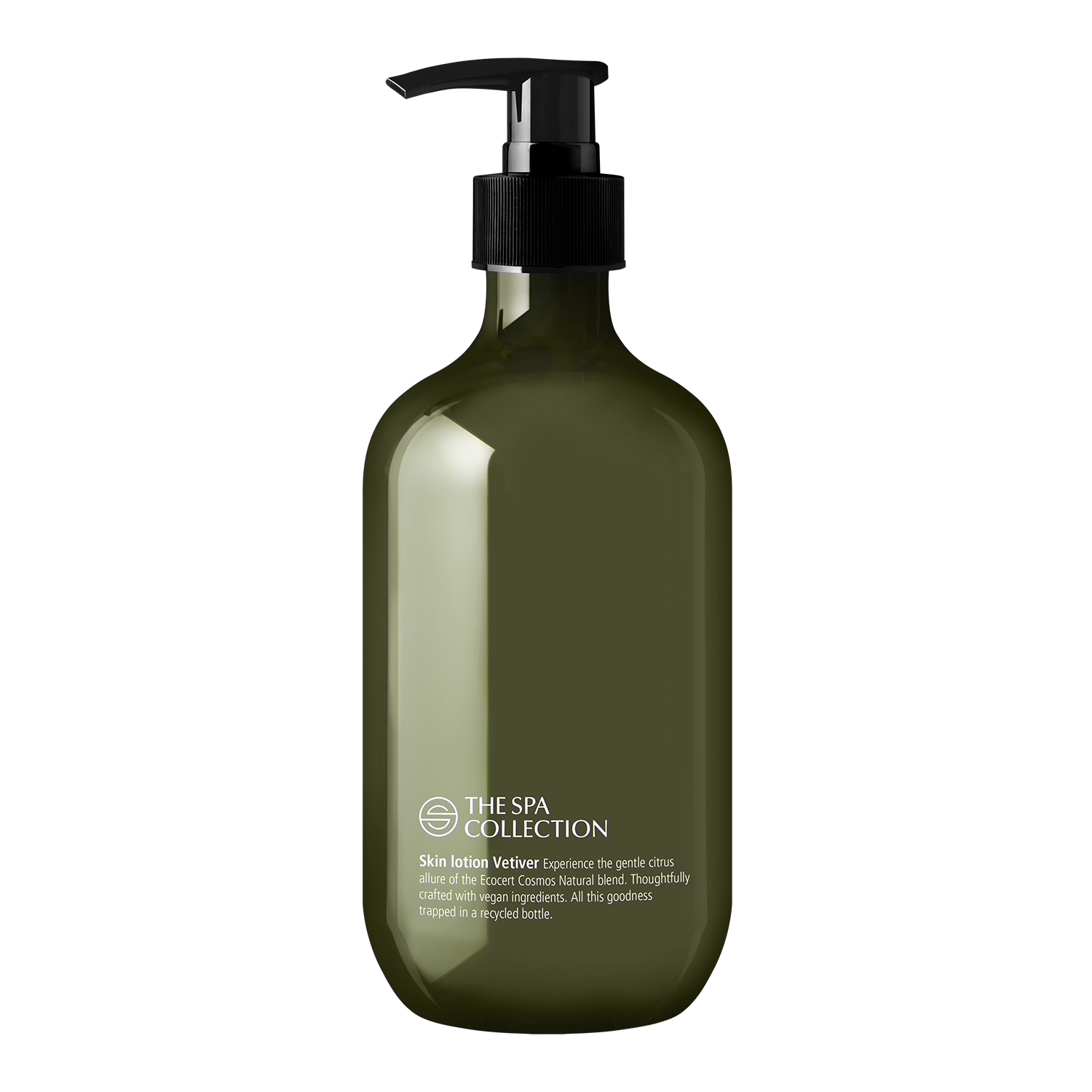 Skin lotion - 475 ml bottle - Vetiver - ECOCERT Cosmos Natural